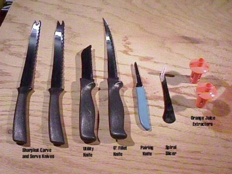 Ginsu 2-Piece Serrated Utility & Slicer Knives